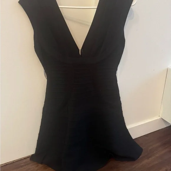 Herve Leger Black Bandage Dress - Picture 1 of 4